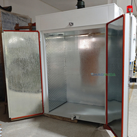 Four de séchage industriel à air chaud pour bambou, machine de séchage à circulation d'air chaud 220V/380V, garantie 1 an, capacité 380kg pour le traitement du bois de bambou