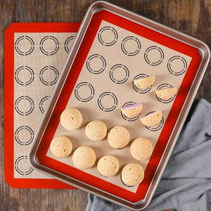 Juego de Tapetes de Silicona Antiadherentes de Grado Alimenticio para Hornear, Reutilizables, Entrega Rápida, Reducción de Aranceles, Herramientas para Repostería - Product Image 2