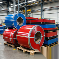 Bobine d'acier prélaqué PPGI à revêtement couleur, très demandée, pour matériaux de construction de toiture