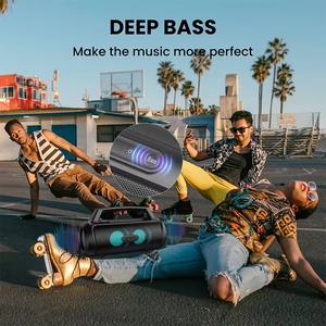 NOUVEAU Haut-parleur sans fil Arrivée Power Bank Boombox <span class=keywords><strong>Portable</strong></span> RGB Light LED 120W Outdoor IPX6 Waterproof Party BT Wireless Speaker - Product Image 4