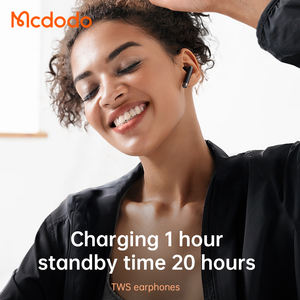 Mini auriculares inalámbricos redondos tipo C, con LED BT5.0, IPX4, deportivos, impermeables, TWS, para ip y android, gran oferta - Product Image 2