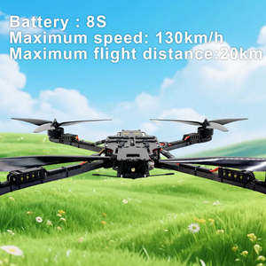 Dron de Carreras Profesional de Alto Rendimiento, Versión Nocturna, Cámara 1080p FHD, Control Remoto, Carga Útil de 8 kg, VTX 3W, Largo Alcance - Product Image 6