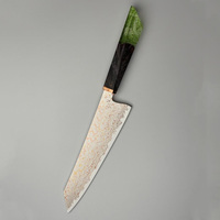 Ensemble de couteaux de cuisine professionnels KitchenBliss, couteau japonais Kiritsuke, 33 couches d'acier VG10, couteau en cuivre Damas, vente en gros