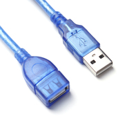 USB 2.0-Datenkabel Hochgeschwindigkeits-USB-Verlängerung kabel Ein Stecker auf eine Buchse für PC-Laptop 1,5 m Transfer Extender-Konverter kabel