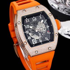 RM 010 - New Classic Sporty Luxury Popular Modified Automatic Mechanical Men's <b>Watch</b>, with <b>Diamonds</b> Engraved on the Back - Product Image 2