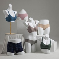 Günstiger, beliebter Kunststoff-Oberkörper-Schaufensterpuppen für Erwachsenen-Dessous