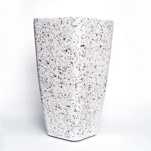 أوعية زهورمصنوعة من الجرانيت المربع, أوعية زهورمن الرخام البلاستيكي رخيصة الحجم للبيع بالجملة - Product Image 2