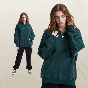 Fabricants de sweats à capuche pour hommes, sweats à capuche unisexes épais et surdimensionnés en molleton 100% coton 400 GSM, sweats à capuche personnalisés brodés ODM - Product Image 5