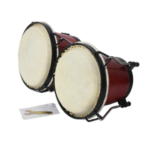 Tambor Bongo de Alta Qualidade Atacado OEM ODM Instrumento de Percussão Congas Bongôs para Iniciantes Profissionais Adultos e Crianças - Product Image 2