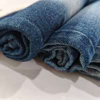 Tissu en denim de coton et polyester biologique, résistant au rétrécissement, poids lourd 400 g/m², vente en gros