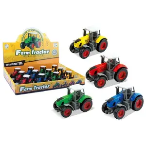 Juguetess Infantil Goedkoop Speelgoed Tractor Metalen Speelgoed Tractor Voor Kinderen Mini Tractor Speelgoed Pull Back Funtion Shantou Chenghai