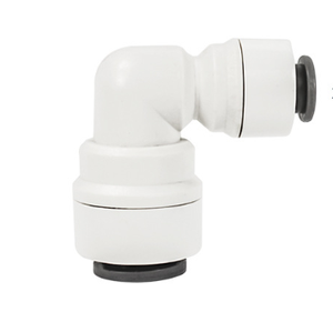 Adaptateur de filtre à eau blanc à connexion rapide manuelle, raccord droit à enfiler pour système RO et filtration de réfrigérateur haute performance - Product Image 2