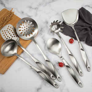 7 pièces <span class=keywords><strong>ustensiles</strong></span> de <span class=keywords><strong>cuisine</strong></span> en acier inoxydable outils de cuisson ensembles de batterie de <span class=keywords><strong>cuisine</strong></span> antidérapants résistants à la chaleur - Product Image 2