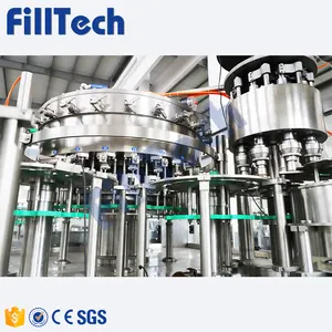 Full Automatic Carbonated Drink Filling and Canning Machine