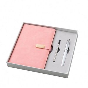 Custom PU Leather A5 <b>Journal</b> Notebook Gift Set Wholesale Promotional Business Writing Book Pen Set Corporate <b>Journal</b> for Gift - Product Image 2