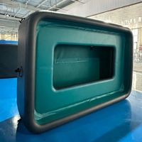 Piscine gonflable pour activités aquatiques en famille en plein air avec canapé gonflable, piscine de jardin gonflable