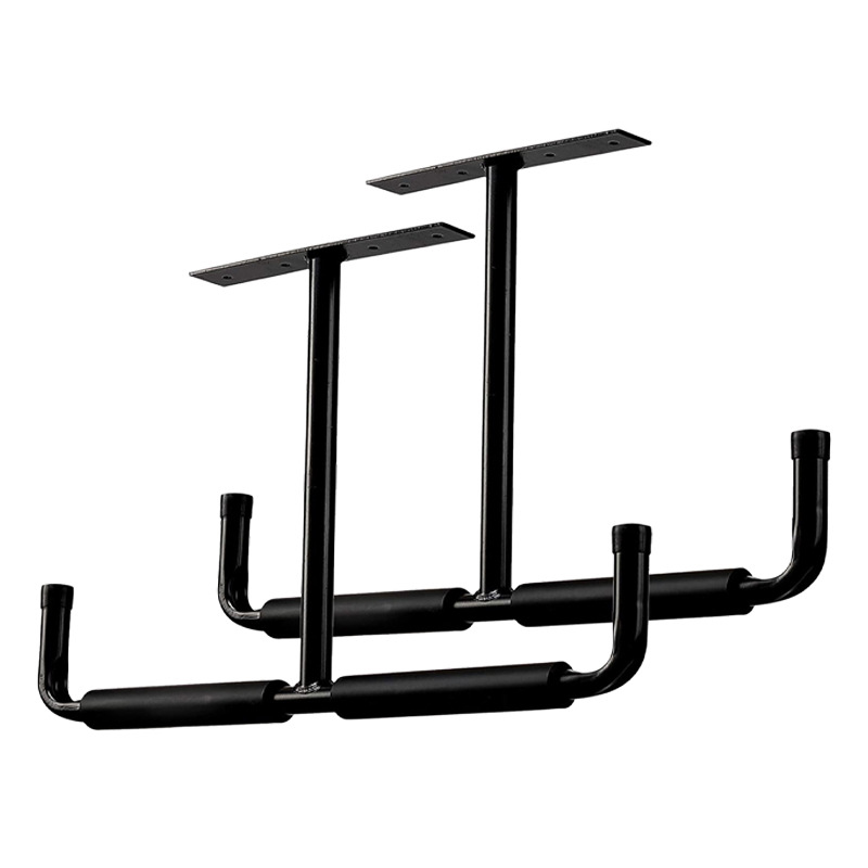 Heavy Duty Teto Hanger Safe Racks Overhead Garagem Armazenamento Bicicleta Suporte Rack para Kayak Skate Metal em forma de T Gancho