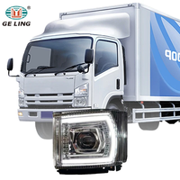 GELING Nouveau phare LED pour camion Isuzu 700P 2022-2023 24V Certifié ISO9001 Compatible ELF/NPR/Série N
