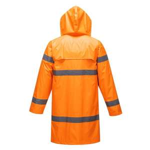 เสื้อโค้ทสีส้ม100ซม. H442ORRXL ชุดทำงาน HI-VIS 5036108270958ยีนส์มองเห็นได้ชัดเจน - Product Image 2