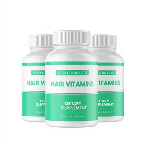 Cápsulas de Vitaminas B1, B2, B6 y C con Certificación GMP para Estimular el Crecimiento del Cabello y Prevenir la Caída del Cabello, Suplemento Dietético Natural con 18 Meses de Vida Útil - Product Image 1