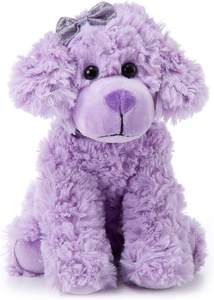 QIANGRUI en çok satan özel peluş Terrier köpek dolması hayvan oyuncak tel saç ile erkek ve kız için mükemmel hediye - Product Image 3