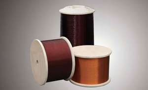 سلك نحاسي مطلي بالمينا من الفئة 200، سلك مغناطيسي عالي الحرارة للف المحولات وملفات المحركات والمولدات - Product Image 2