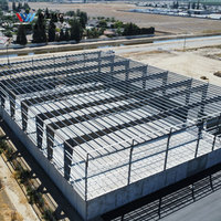 Estructura de Almacén de Acero, Proveedor Líder en la Industria, Construcción de Estructura Metálica de Acero Ligero, Precio Competitivo, Calibre Ligero