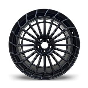 Rines de Aleación Forjados Negros Brillantes SRX de 20, 21 y 22 Pulgadas, 5x112, Pedido al por Mayor para Mercedes Clase <span class=keywords><strong>S</strong></span>, Toyota Alphard, BMW Serie 7 - Product Image 2
