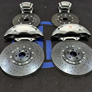 Nouveau kit d'étriers de frein de voiture amélioré 10 pistons 10N, système de freinage automobile de course 400-440MM pour Porsche AUDI <span class=keywords><strong>RS7</strong></span> RS4 RS6 <span class=keywords><strong>GOLF</strong></span> Tesla SU7 - Product Image 5