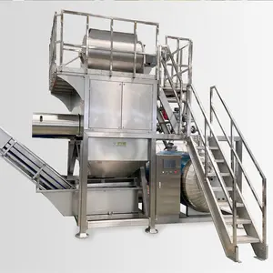 Mesin pengupas uap kentang Industri Mesin cuci kentang