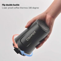 Gobelet à café en acier inoxydable avec affichage de la température intelligent, isolation sous vide à double paroi, anti-fuite, mug de voyage, logo personnalisé