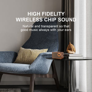 HS-2946 Transfert De L'eau Impression portable <span class=keywords><strong>radio</strong></span> avec Old fashioned vintage style BT 5.1 connexion sans fil, TF Carte - Product Image 4