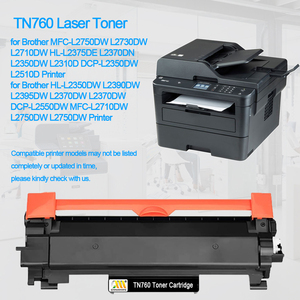 ตลับหมึกโทนเนอร์สำหรับเครื่องพิมพ์บราเดอร์ รุ่น tn760 ใช้ได้กับบราเดอร์ HL-L2350DW MFC-L2710DW L2750DW DCP-L2550DW ตลับหมึกโทนเนอร์ tn760 ที่ใช้ร่วมกันได้ - Product Image 4