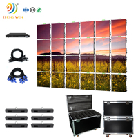 Écran LED 8K étanche IP65 P3.91 500x500 pour extérieur/intérieur, idéal pour les panneaux d'affichage, la location de grands écrans pour événements et les équipements de location pour fêtes.