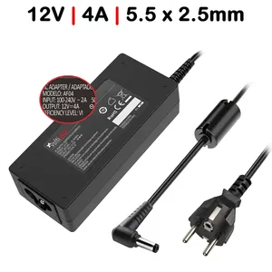 Adaptador de corriente de 12V 4A 48W 5,5x2,5 MM para impresoras de enrutadores de televisores - Product Image 2
