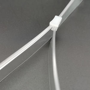 Wholesale Eco-Friendly <b>Transparent</b> PVC Two-way Separator Ziplock Waterproof <b>Makeup</b> & Clothing Packaging <b>Bags</b> Customized Color - Product Image 6