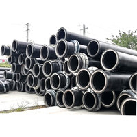 Pipa HDPE (High Density Polyethylene) untuk Pemompaan Pasir, Pipa Transportasi Lumpur Kapal Keruk, Diameter Sesuai Pesanan Tersedia