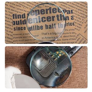 Loupe pliante en métal 20x pour enfants, étudiants et personnes âgées, pour la lecture et l'utilisation - Product Image 2