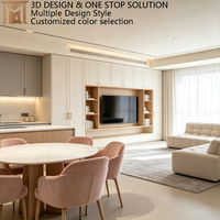 Meuble de rangement en chêne clair sur mesure, centre de divertissement, meuble TV de toutes tailles pour salon et chambre