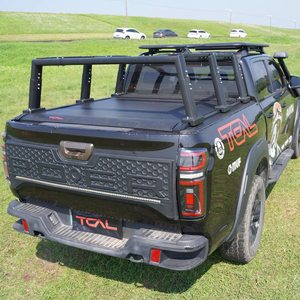 โรลบาร์ TCAL ปรับระดับได้ รุ่น Heavy Duty สีดำด้าน Gen 2 อลูมิเนียม สำหรับรองรับสัมภาระ ดีไซน์ 3 ขา สำหรับรถ<span class=keywords><strong>กระบะ</strong></span> 4x4 แบบยึดติดด้วยสลักเกลียว - Product Image 1