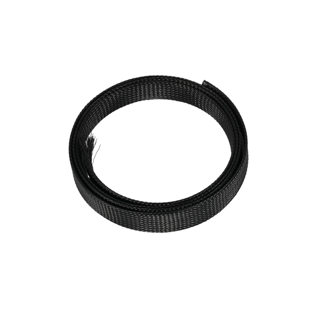 Flame Retardant PET Self-Closing Braided Wrap Wire Loom Split Braided Sleeving for Automotive and Industrial Cable Protection