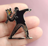 Broche en émail métallique à thème Amour Créatif pour Couples, Cadeau Personnalisé pour Amis, pour Sac à Dos, Vêtements, Chapeau