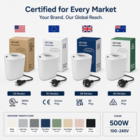 Compostador Eléctrico de Cocina, Procesa Carne, Huesos y Todo Tipo de Residuos Alimenticios, 4L, Máquina de Compostaje Inteligente e Inodora para Hogares Modernos