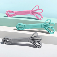 Juego de Bandas de Resistencia de Látex de 2080 mm con Logotipo Personalizado, 5 Bandas para Ejercicios de Yoga y Entrenamiento de Fuerza