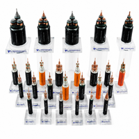 Cable de Media Tensión ZC-YJV22 8.7/15kV 3x150mm2, Blindado con Cobre, para Distribución de Energía en Edificios Comerciales