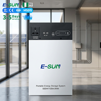 Batterie de stockage solaire 1 kWh, mini onduleur tout-en-un avec batterie pour système solaire domestique