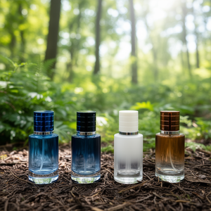 Gradient Color Glass Perfume <b>Bottle</b> Crimp Neck Portable <b>Empty</b> Cosmetic <b>Spray</b> Refill 10Ml - Product Image 3