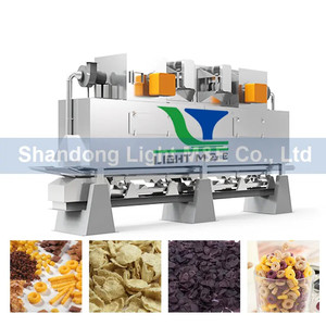 Ăn sáng ngũ cốc Ngô mảnh Máy chế biến dòng đôi vít đùn - Product Image 4