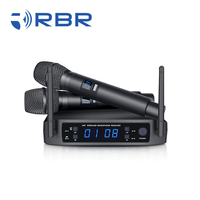 Microphone sans fil professionnel à double canal pour caméra