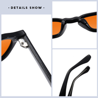 Gafas de Moda Retro Clásicas con Armazón TR90 y Lentes CR39 con Dioptrías, Bloqueo de Luz Azul del 97%-100% para Hombre y Mujer